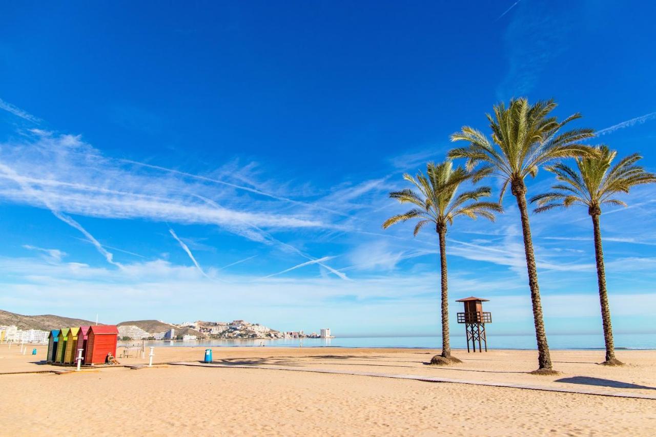 Apartamento Nuevo, A 60 Metros De La Playa Y Con Vistas Laterales Al Mar Cullera Exterior foto