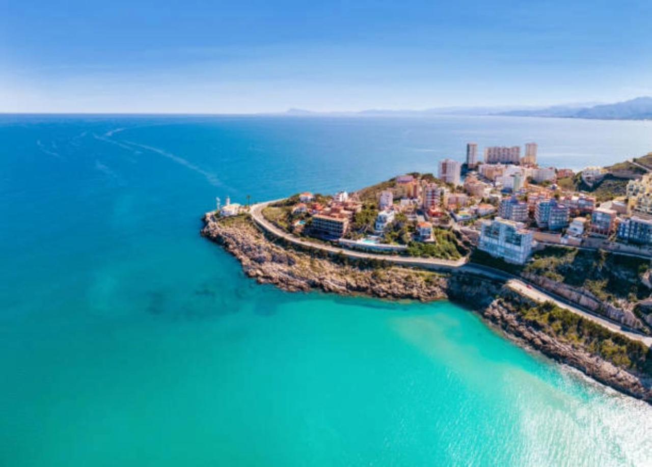 Apartamento Nuevo, A 60 Metros De La Playa Y Con Vistas Laterales Al Mar Cullera Exterior foto