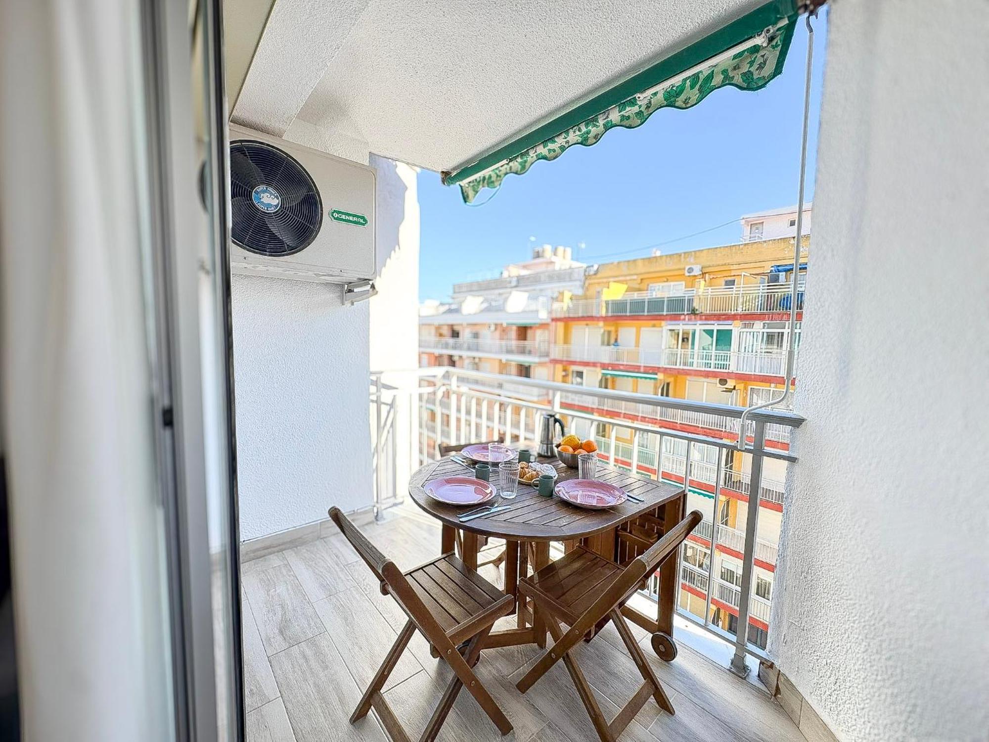 Apartamento Nuevo, A 60 Metros De La Playa Y Con Vistas Laterales Al Mar Cullera Exterior foto