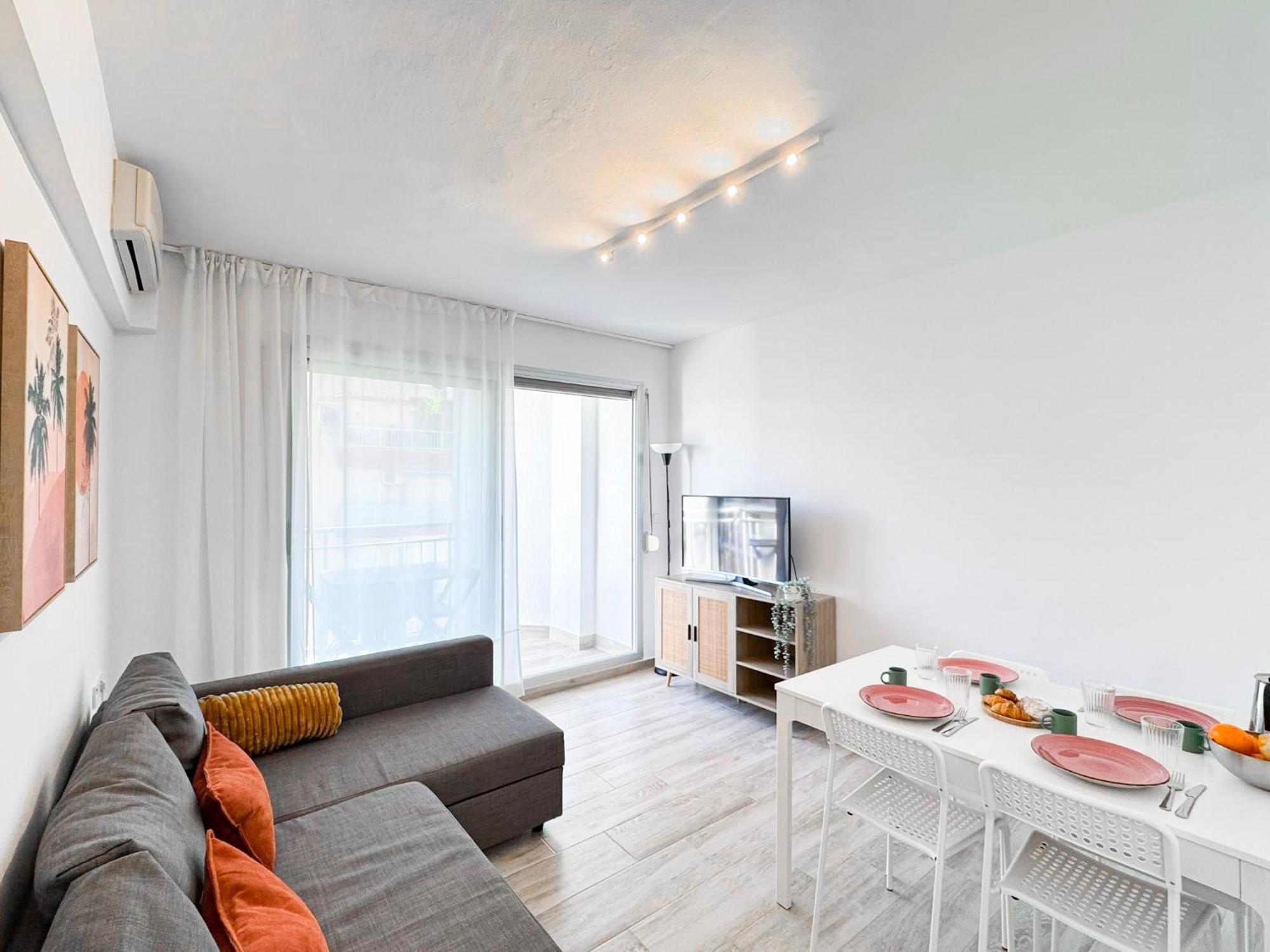 Apartamento Nuevo, A 60 Metros De La Playa Y Con Vistas Laterales Al Mar Cullera Exterior foto